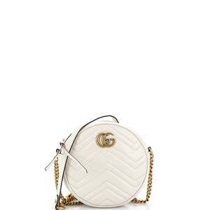 Gucci Gg Marmont Round Shoulder Bag #259014G98B